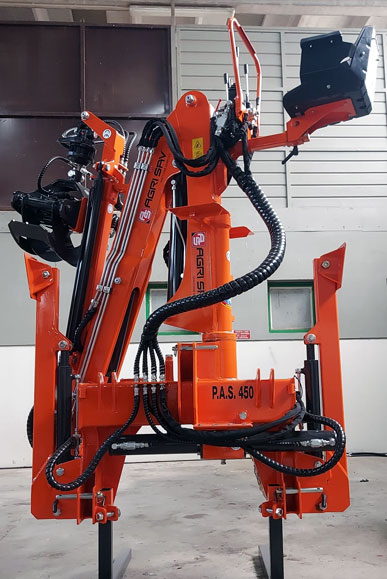 P.A.S. 450 with three-point linkage
