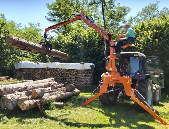 P.A.S. 450 at work
