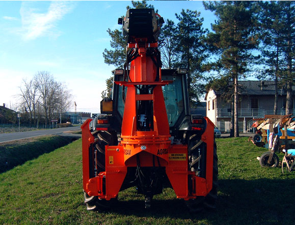 Rear view of the P.A.S. 800