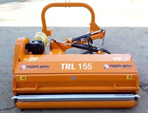 Lateral flail mower TRL